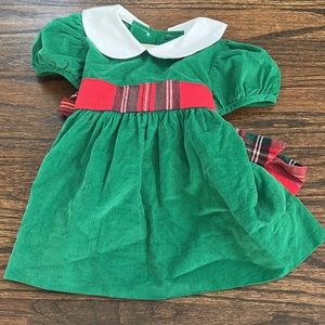TBBC green holiday dress